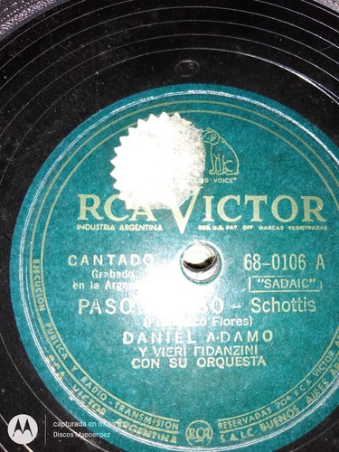 Pasta Daniel Adamo Fidanzini Rca Victor C113