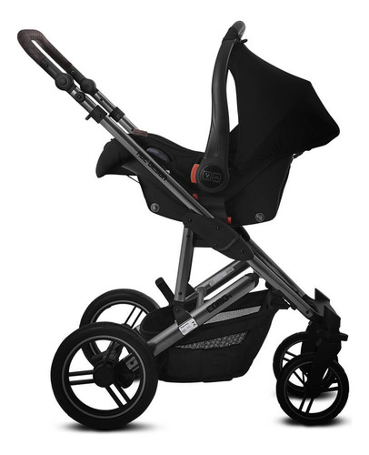 Carrinho Como4 Cor Dolphin Moisés E Bebê Conforto Abc Design