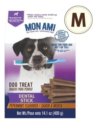 Mon Ami Higiene Dental snack para perros medium 400g
