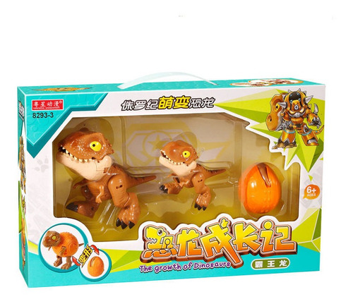 Set De Dinosaurios X3