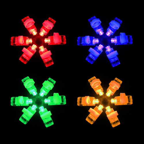 Luces Led Luminosas Para Dedos, 20 Unidades, Decoración Infa