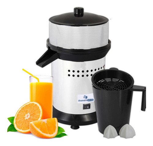 Máquina De Suco De Laranja Profissional Pronta Cor Prateado 110v/220v (bivolt)