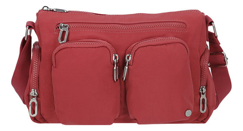 Cartera Cruzada De Mujer Xtrem Lucca Rojo M