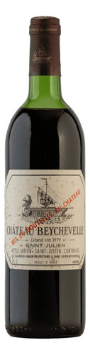 Vino Tinto Château Beychevelle 4ème Cru Classé 1979