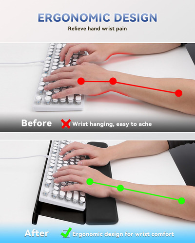Soporte Para Teclado De Computadora Elevador De Teclado Para
