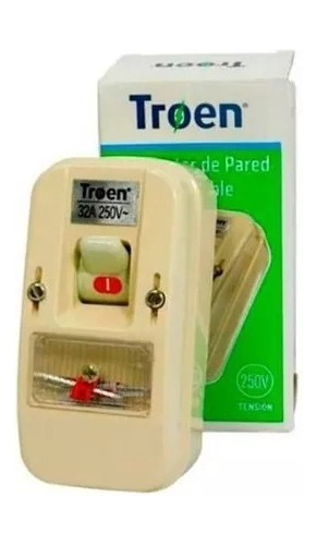 Interruptor De Pared Con Fusible Bticino Troen