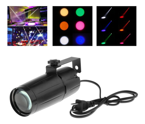 Spot Bar Spin Pin Light Party Ktv|=|branco Quente