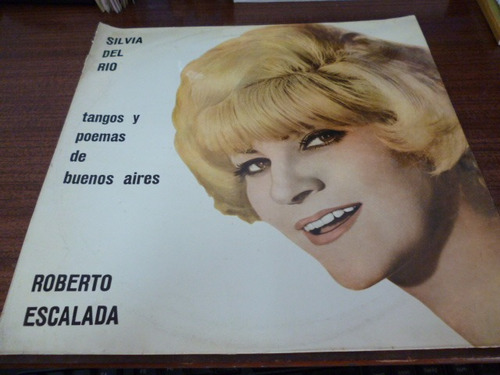 Silvia Del Rio Tangos Y Poemas Roberto Escalada Vinilo