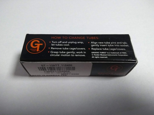 Válvula Fender / Groove Tubes Gt 12at7 Select Preamp