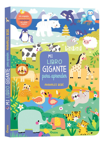 Mi Libro Gigante Para Aprender - Animales Bebe - Autores Var
