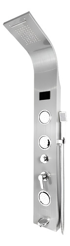 Columna De Ducha Inoxidable Led Cromado Fratelli