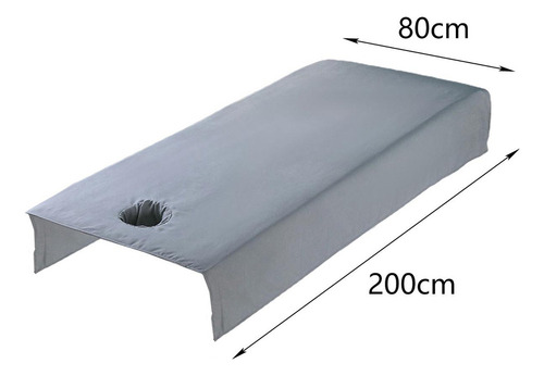 Protector De Sábanas For Cama De Spa Con Orificio