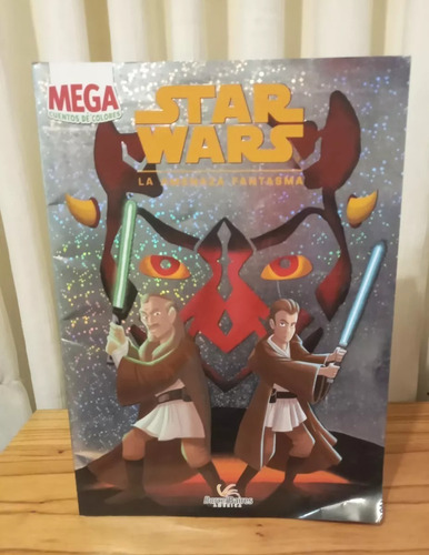 Star Wars Libro Mega  La Amenaza Fantasma Lupetoys