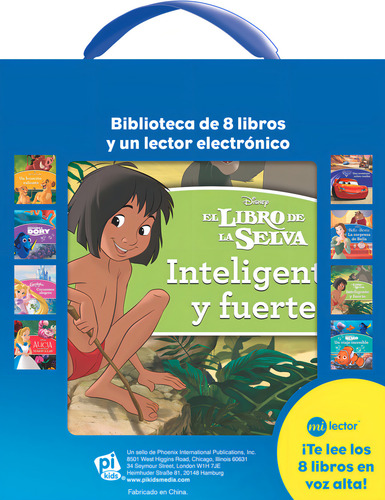 Disney: Amigos de Disney - Mi Lector - Lector Electrónico y Biblioteca de 8 Libros - Te Lee los libros en voz alta - PI Kids
