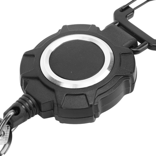 Llavero Retráctil Para Evitar Robos, Acero Inoxidable De 1 M