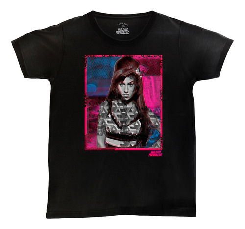 Amy Winehouse Abstract   - Remera 100% Algodón-hilado 30/1