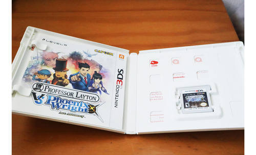 Professor Layton Vs Phoenix Wright Ace 3ds Completo (leia) (Usado)