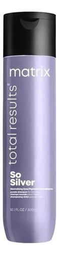 So Silver Shampoo Matizador Tonos Amarillos Matrix 300ml