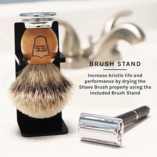 Parker Safety Razor 100% Silvertip Badger Brocha De Afeitar 