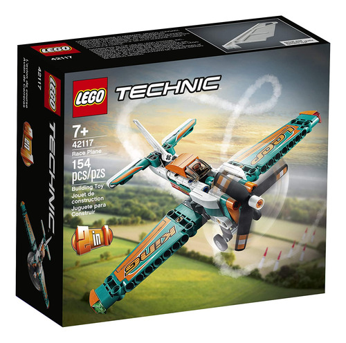 Kit De Construcción Lego Technic Race Plane 42117 Para Niños