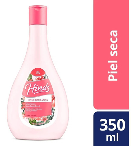 Crema  Rosa Fórmula Con Doble Vitamina A 350 Ml Tipo De Envase Pote Fragancia Floral