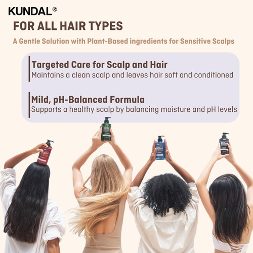 Conjunto De Shampoo E Condicionador Kundal Natural Nourish 5