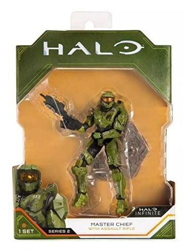 Muñeco Halo Infinite Jefe Maestro Master Chief  Hlw0001