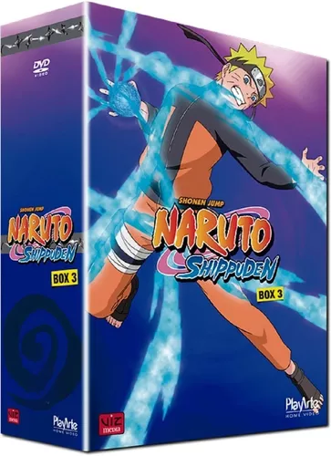 Dvd Naruto Shippuden Dublado Episódios Anime Série Desenho