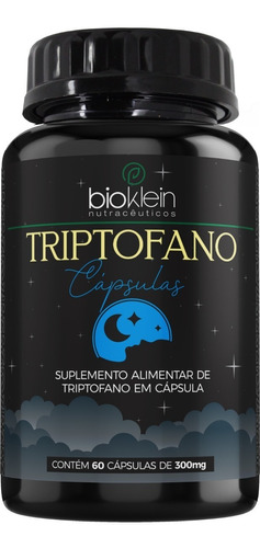 L Triptofano Precursor Serotonina 60 Cápsulas Bioklein