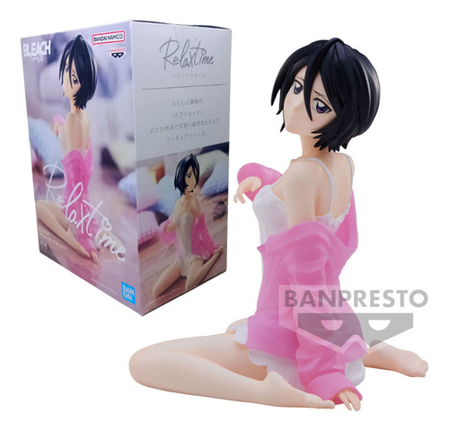 Imagen 1 de 7 de Figura Rukia Kuchiki Bleach Relax Time