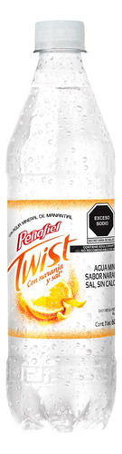 Agua Mineral Twist Peñafiel Naranja 600 Ml