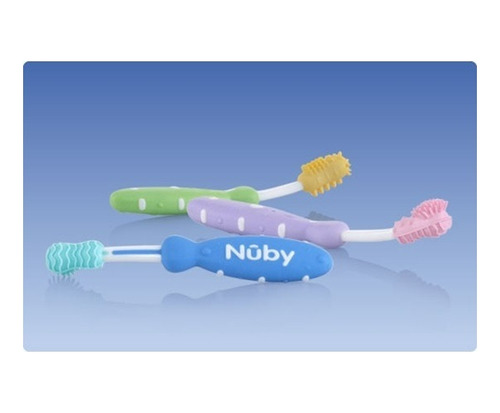 Set  De 3 Cepillos De Dientes Nuby