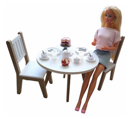 Juego Completo Para Barbie Único