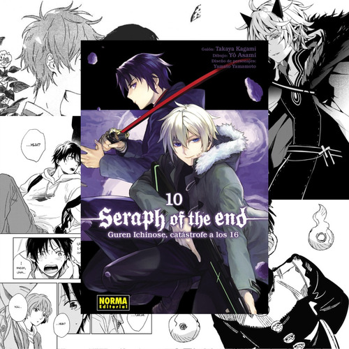 Seraph Of The End , Catastrofe A Los 16 Vol. 10 Con Detalle