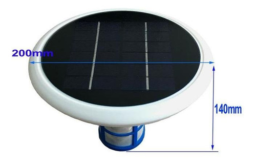 Purificador Solar De Agua Portátil, Mxswm-001, 22000gal, 830 Color Blanco