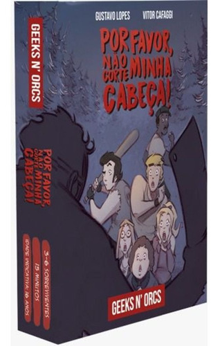Por Favor Não Corte Minha Cabeça Boardgame Jogo Tabuleiro