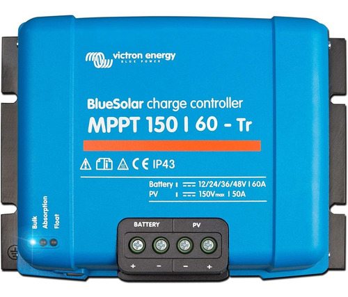 Victron Energy Bluesolar Mppt Tr 150v 60 A 12/24/36/48-volt