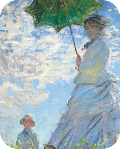 Llavero Monet Mujer Con Sombrilla