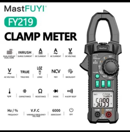 Pinza Amperimetra Masfuyi 