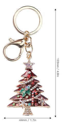 Moderno Llavero Colgante Con Forma De Árbol De Navidad, 2 Un