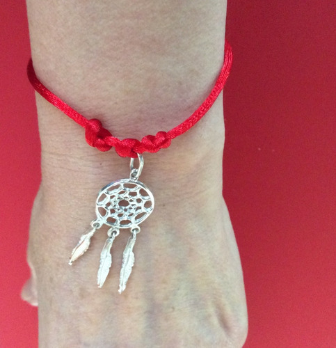 Imagen 9 de 10 de Par De Pulsera Atrapasueños En Plata Ley Solida