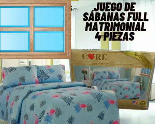 Juego De Sábana Matrimonial