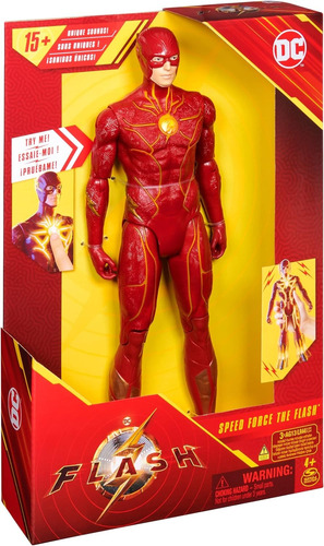 Dc Comics, Figura De Acción  Flash Con Sonido