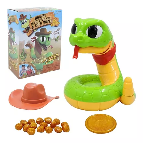 Brinquedo Tesouro da Serpente Jogo de Estratégia Educativo- Pegue