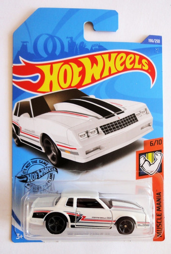 Hot Wheels 2020, '86 Monte Carlo S S - 196/250 - ( Blanco )
