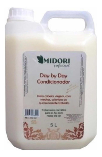 Acondicionador Day By Day 5 Litros Midori Profesional Peluq