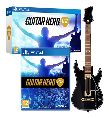 Guitar Hero Live  Guitar Bundle Activision PS4 Físico