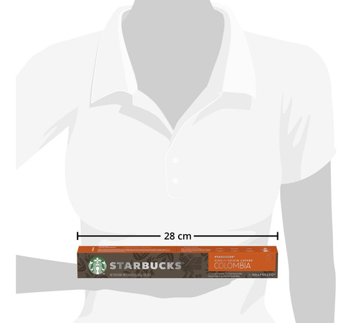 Café Starbucks® By Nespresso® Single-origin Colombia 57g