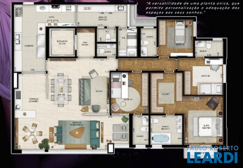 Imagem 5 de 5 de Apartamento - Real Parque - Sp - 612554