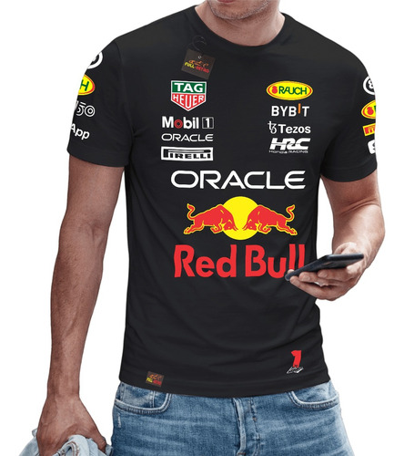 Polera-f1-red Bull Racing Team-2022 #34